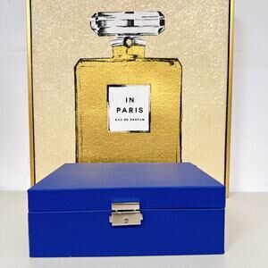 Vintage Double Layer Jewelry Box 0rganiser,Storage,Leather,Jewelry Case